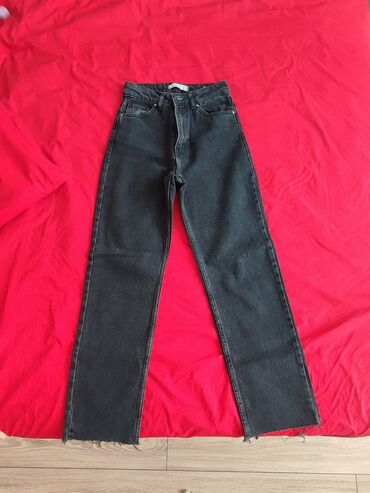 джинси для: Прямые, Высокая талия