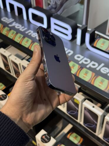 Apple iPhone: IPhone 14 Pro, 128 GB, Deep Purple, Simsiz şarj — 10