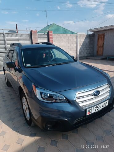 авто из германии: Subaru Outback: 2017 г., 2.5 л, Вариатор, Бензин, Универсал