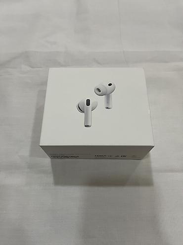 mac m3 pro: Беспроводные вакуумные наушники, Apple, Airpods Pro 3, Новый — 1