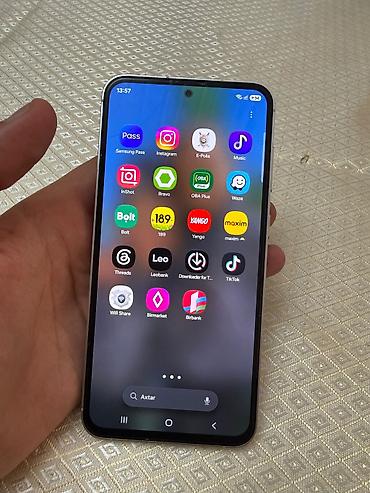 samsung fe: Samsung Galaxy S23 FE, 256 GB, rəng - Yaşıl, İki sim kartlı — 9