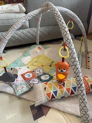Манежи: Fisher Price brendindən inkişaf etdirici xalça satılır — 55 AZN! 💞 — 1