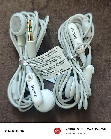 beats qulaqlıq: Məhsul: Senmai simli qulaqlıq (3.5 mm) Xüsusiyyətlər: - Standart 3.5 — 1