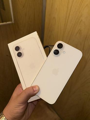 IPhone 16, 128 GB, Ağ, Face ID lalafo.az -da IPhone 16, 128 GB, Ağ, Face ID