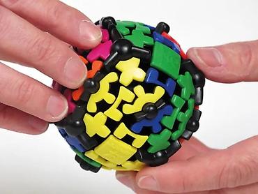видео спинер: Meffert's Gear Ball - для любителей головоломок (оригинал). 3000 сом — 2