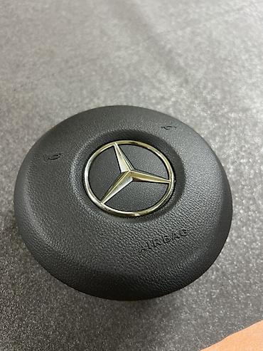 w210 e320: Подушка безопасности водительская (модуль AIRBAG) для рулевого колеса — 1