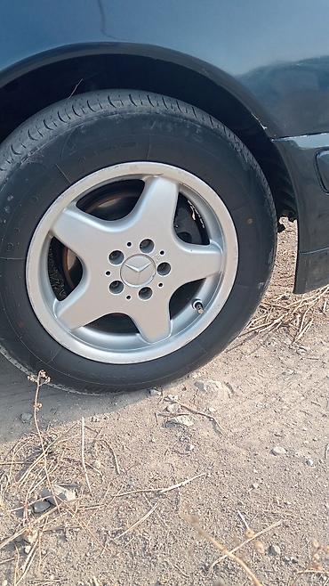 Mercedes-Benz üçün orijinal yüngül lehimli disk və təkər komplekti -