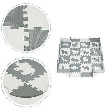 kengur plisane igracke: ECO TOYS podloga za igru sa ogradom – ECOEVA001-250 - — 3