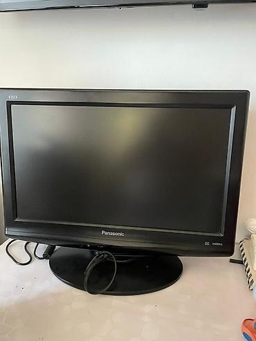 круглый: Телевизор Panasonic VIERA, диагональ около 22–24". Компактная модель — 1