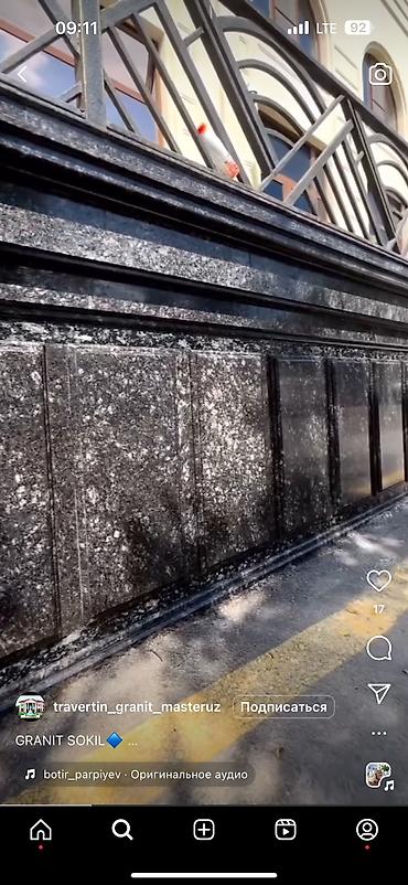 Фасадные гранитные плитки: Гранит для цоколя разные цвета Ангола блек Черный Серый Коричневый at lalafo.kg — 31 Фасадные гранитные плитки: Гранит для цоколя разные цвета Ангола блек Черный Серый Коричневый — 31