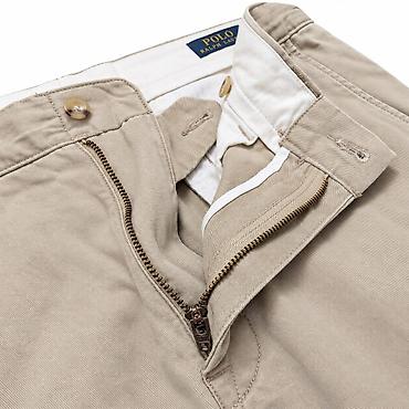 классика одежда: Мужские брюки, M, Polo Ralph Lauren, Б/у, цвет - Бежевый, Самовывоз, Бесплатная доставка, Платная доставка — 3