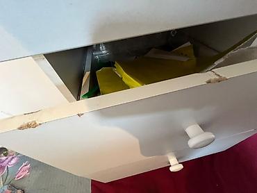 Детские односпальные кровати: Детская кроватка с рисунком Винни-Пуха - Материал: МДФ/дерево, каркас — 3