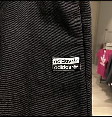 волосы на заколка: Женский комбинезон-брюки Adidas Originals - Модель: Dungaree с — 4