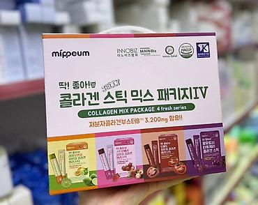 korea: Набор коллагеновых желе-стиков Mippeum Collagen Mix Package IV (4 — 1
