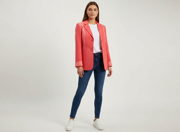 50 style kurtki: Wojcik, Women's blazer, size L