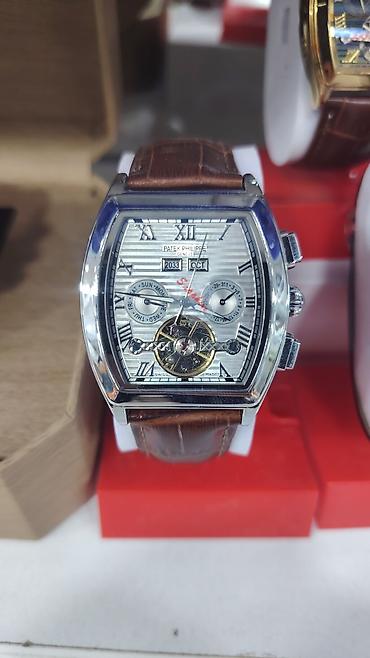 meta eynək: Patek Philippe üslubunda lüks kişi qol saatı - Korpus: tonneau — 4