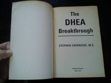 Knjige, časopisi, CD i DVD: The DHEA Breakthrough. Sve sto vas zanima slobodno pitajte i ja cu vam