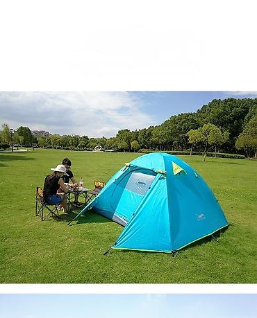 Палатки: Палатки двухслойные Desert Fox Лёгкие Компактные Ветроустойчевые — 2