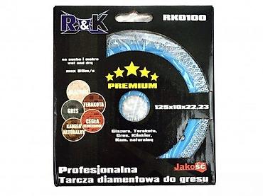 Rezne i brusne ploče: R&K profesionalni dijamantski reznI disk za gres – PREMIUM - Tip — 5