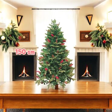 Yeni il ağacları: Yolkalar 60-300sm Hər qiymete var whatsappdan yazin olcusun ve — 8