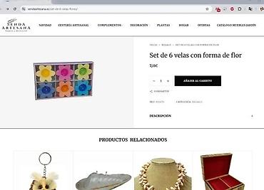 Sveće i svećnjaci: Set od 6 sveća u obliku cveta - Šareni set dekorativnih sveća u — 1