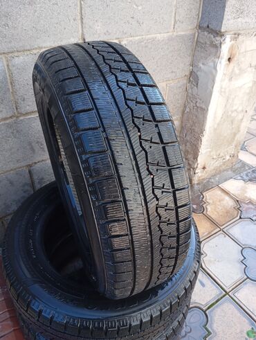 колесо от тачки: Шины 195 / 60 / R 15, Зима, Б/у, Комплект, Легковые, Dunlop