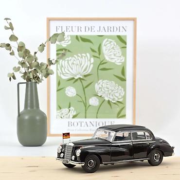 12 000: Mercedes-Benz 300 “Konrad Adenauer” 1955 – Die-Cast Norev 🚗🖤 Norev — 1