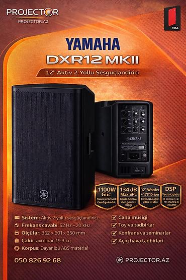 yamaha hs5: Yeni Yamaha Kolonka, Növ - Akustik, rəng - Qara — 1