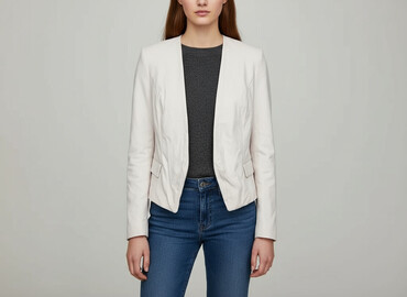 sukienka marynarka zara rozowa: H&M, Women's blazer, size M