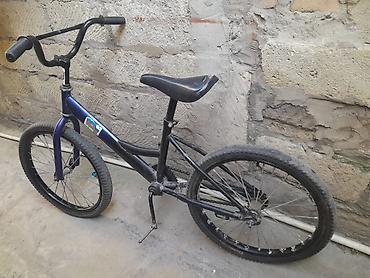 Uşaq velosipedi – BMX tərzi - Çərçivə: Polad, qara-göy rəng
