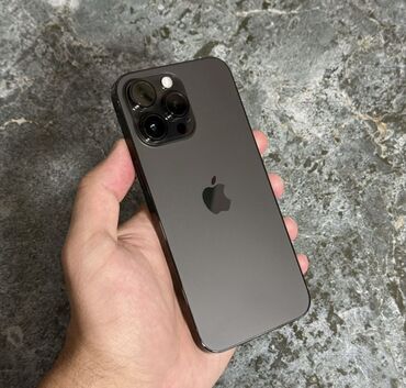 Apple iPhone: IPhone 14 Pro Max, 256 ГБ, Jet Black, Зарядное устройство, Защитное стекло, Чехол, 89 %