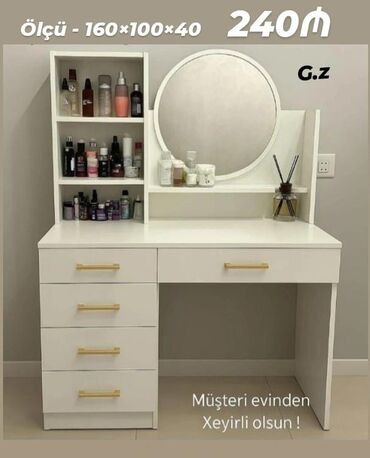 Трюмо: *Termo 240Azn* *İstehsal Rusiya Laminat 18/lik qalınlıqda* ✔️Rəng
