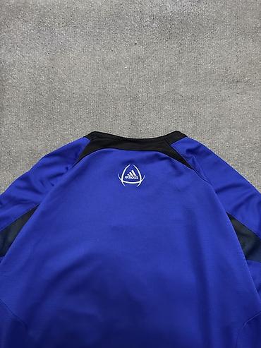 pull and bear: Futbolka, Adidas, rəng - Göy — 5