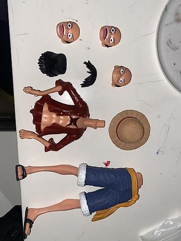 monkey: Фигурка аниме-персонажа «соломенного пирата» из One Piece (Monkey D — 4