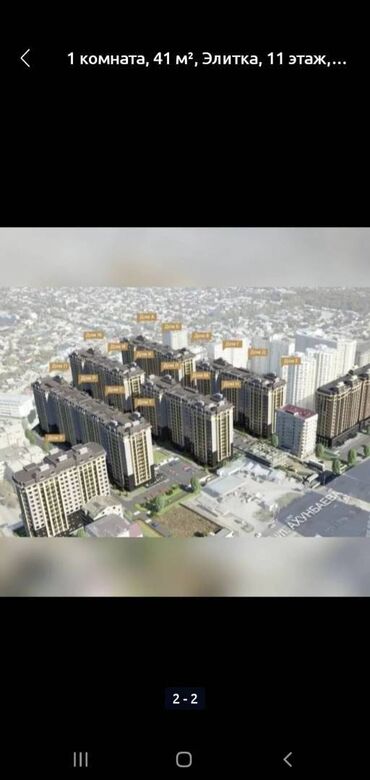 Продажа квартир: 1 комната, 42 м², Элитка, 11 этаж, ПСО (под самоотделку)