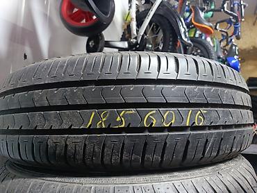 Транспорт: Шины 185 / 60 / R 16, Лето, Б/у, 1 шт, Легковые, Япония — 1