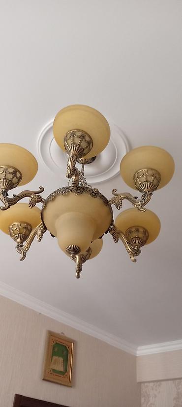 Çılçıraq, 6 lampa, Metal
