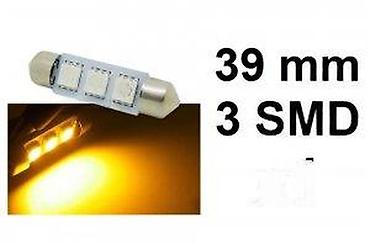 drveni stol: LED auto sijalica – C5W/ Festoon, 39 mm, žuta svetlost - Tip: LED C5W — 3