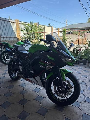 ate: Спортбайк Kawasaki, 650 куб. см, Бензин, Взрослый, Б/у — 3