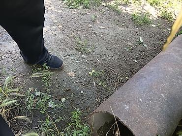 сосуд дюра: Стальная труба большого диаметра 34 см - Материал: сталь — 2