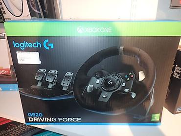x bo: Xbox üçün logitech g920 oyun sükanı. Tam bağlı upokovkada orginal — 1