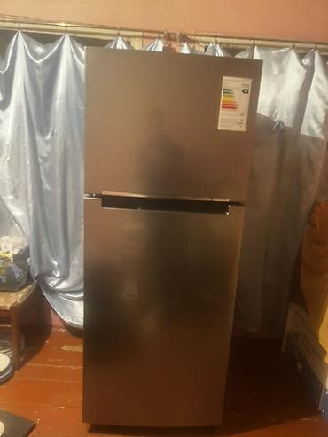 hotpoint ariston soyuducu: İki qapılı soyuducu (yuxarıda dondurucu), paslanmayan polad rəngində — 3