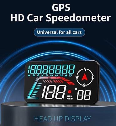 GPS za auto: GPS HUD brzinomer za automobil – G12 Univerzalni GPS displej visoke — 4
