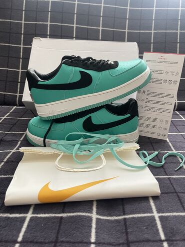 красовки reebok: Nike Air force 1 42 размер Tiffany Синий Тиффани Новый Люкс