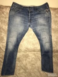 Farmerke: Original Replay farmerice 38 98% cotton 2% elastin Polustruk 52cm — 7