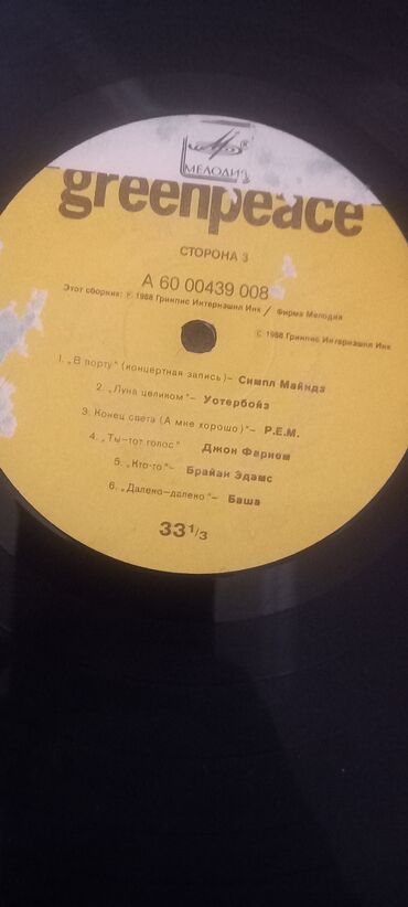 Vinil vallar: Vinil val, 1981 il — 11