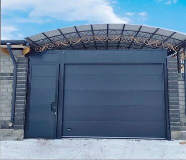 Секционные ворота: ВОРОТА | ДАРБАЗА Все виды автоматических ворот! Секционные ворота — 15