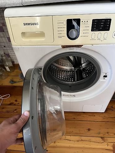 Paltaryuyan maşınlar: Samsung ön-yükləməli paltaryuyan maşın, 6 kq tutum. Xüsusiyyətlər: - — 3