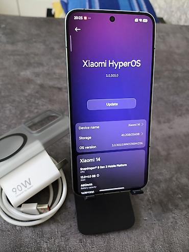 камера 4к: Xiaomi, 14, Б/у, 256 ГБ, цвет - Зеленый, 2 SIM — 10