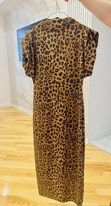 Leopar naxışlı qadın paltarı - Üslub: klassik və zərif, leopar print lalafo.az -da Leopar naxışlı qadın paltarı - Üslub: klassik və zərif, leopar print